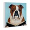 Stupell Industries Bulldog Reading Book Wall Plaque, design by Studio Bautista